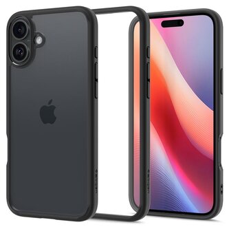 Spigen Ultra Hybrid, matte black - iPhone 6.7" 2024
