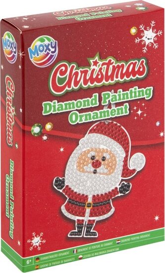 GRAFIX Diamantové malování Přívěsek Santa GRAFIX Diamantové malování Přívěsek Santa