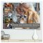 Hunde und berührende Sprüche (hochwertiger Premium Wandkalender 2025 DIN A2 quer), Kunstdruck in Hochglanz