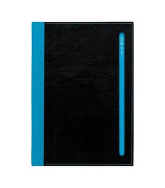 Diář 2017 - Fresh modrý týdenní A5