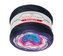 Příze SpagoYarn Rainbow - fialová, růžová, tyyrkysová - 250g / 1000 m