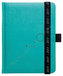 Diář 2017 - Trendy tyrkysový denní B6