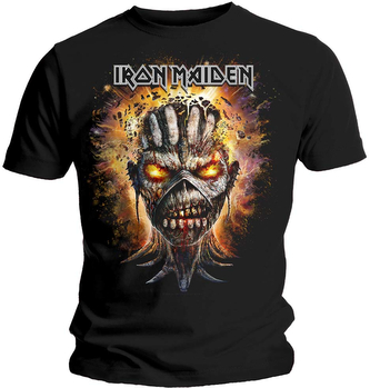 Pánské tričko Iron Maiden: Eddie Exploding Head (2XL) černá bavlna