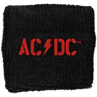 Potítko AC/DC: PWR-UP Band Logo (šířka 8 cm, obvod 18 cm)