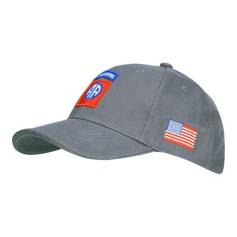 Kšiltovka 101 Inc Acap 82nd Airborne - šedá