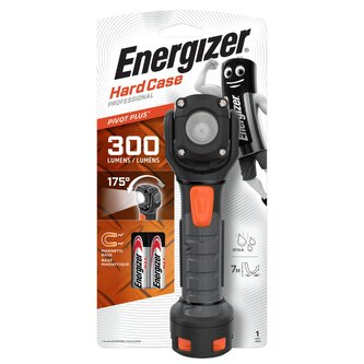 Svítilna Energizer Hard Case Pivot 2AA LED 300lm