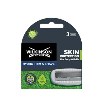 Wilkinson Hydro Body & Balls - náhradní hlavice 3 kusy
