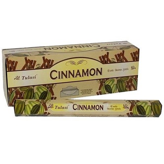 Indické vonné tyčinky Tulasi 40 cm Skořice 10 ks