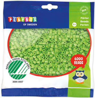 Zažehlovací korálky - 6 000 ks - sv. zelené Zažehlovací korálky - 6 000 ks - sv. zelené