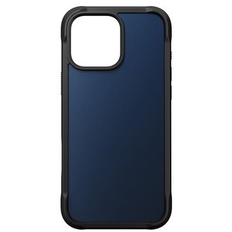 Nomad Rugged Case MagSafe odolný kryt iPhone 16 Pro Max tmavě modrý
