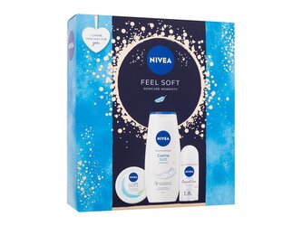 Nivea Feel Soft krém Soft 100 ml + sprchový gel Creme Soft 250 ml + antiperspirant Original Care 50 ml