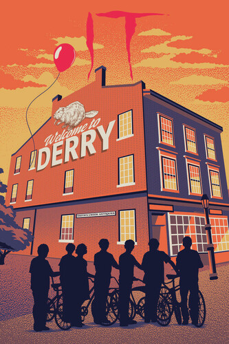 Umělecký tisk IT - Welcome to Derry, 26.7 × 40 cm