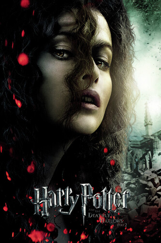 Umělecký tisk Bellatrix Lestrange - Deathly Hallows, 26.7 × 40 cm