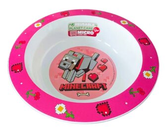 PLASTOVÁ MISKA MINECRAFT