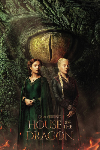 Umělecký tisk House of the Dragon - Key Art, 26.7 × 40 cm
