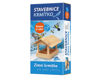 Krmítko dřevěné 6x15x30cm