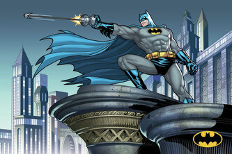 Umělecký tisk Batman, 40 × 26.7 cm