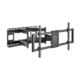 SBOX nástěnný držák 43"-100", naklápěcí a otočný, černá (PLB-7486)