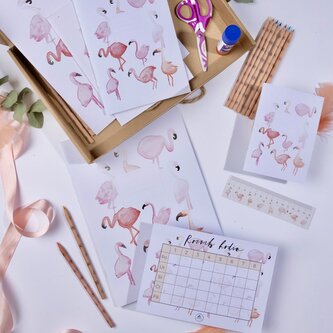 Be Nice Sada pro prvňáčky Plameňáci