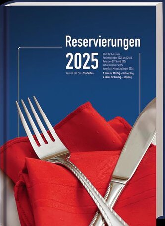 Reservierungsbuch "Spezial" 2025