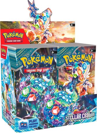Pokémon TCG: Scarlet & Violet Stellar Crown Booster Box