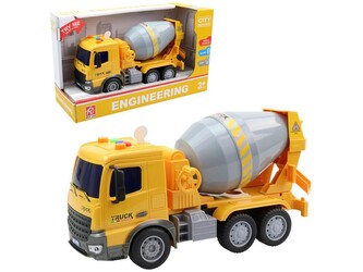 Auto domíchávač na setrvačník, na baterie, se světlem a zvukem, 25 x 8 x14 cm