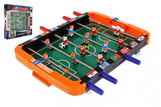 Kopaná/Fotbal stolní plast/kov společenská hra v krabici 37x34,5x6cm Kopaná/Fotbal stolní plast/kov společenská hra v krabici 37x34,5x6cm