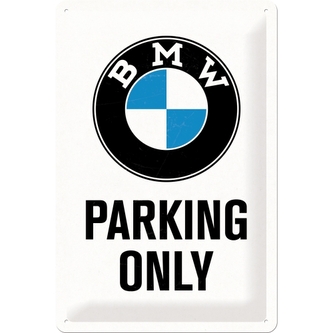 Nekupto Cedule 20x30 BMW Parking Only (bílá) NA22241