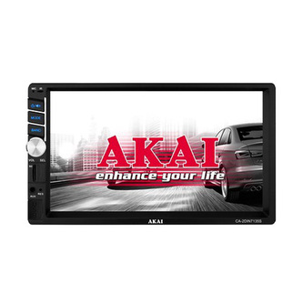 Autorádio AKAI, CA-2DIN7135S, AM/FM + RDS, 7" displej, Bluetooth, mikrofon, dálkový ovladač, 4 x 25 W