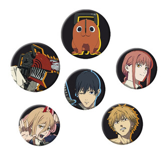 Plackový set Chainsaw Man - Characters