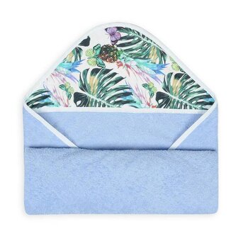 MATEX Okrycie kąpielowe MAXI PRINT 100X100 [TB0343_24B] niebieski