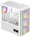 DEEPCOOL skříň CH560 Digital / MidT/ 3x140 a 120mm ARGB fan / USB 3.0 / USB-C/ tvrzené sklo / digitální displej / bílá