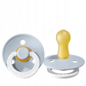 BIBS 200271 Smoczek uspokajający BABY BLUE NIGHT M