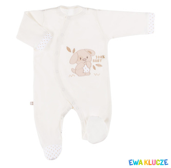 EWA 852540 NEWBORN Pajac ecru 62