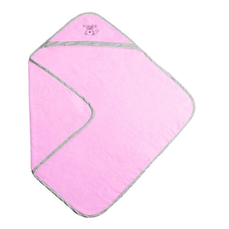 MATEX Okrycie kąpielowe BAMBOO 100X100 [TB0252_10] różowe