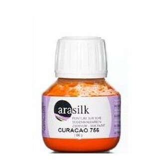 Barva na hedvábí Darwi Arasilk 50ml – 756 Curacao