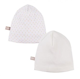 EWA 906663 Czapka Smerfetka 2-pak ecru 50