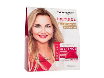 Dermacol Bio Retinol denní pleťový krém Bio Retinol 50 ml + oční krém Bio Retinol 15 ml