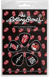 Kytarová trsátka The Rolling Stones: Tongue set 5 kusů