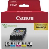 Cartridge originální CANON PGI-580 PGBK/CLI-581 CMYK 5-p.
