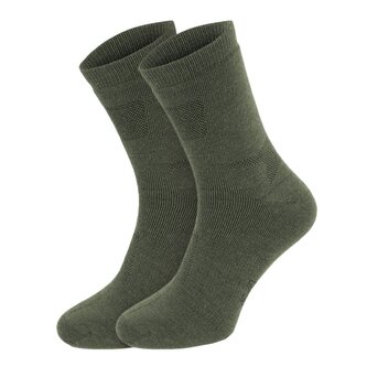 Mil-Tec - Skarpety Merino - 2 Pary - Olive Drab - 13006301 - 46-48