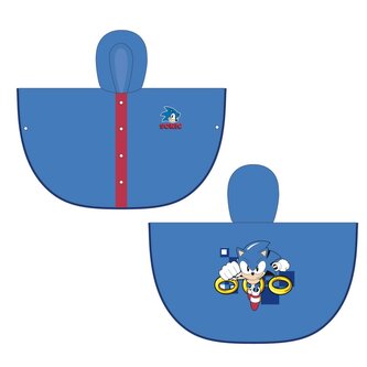 Ponczo przeciwdeszczowe chłopięce Sonic  : Rozmiar: - 110/116