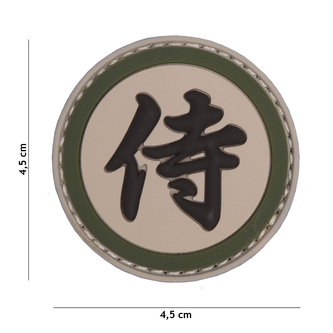 Gumová nášivka 101 Inc Samurai - multicam