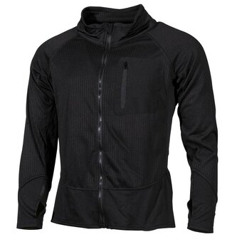 MFH - Bluza termoaktywna US Jacket Lining - Czarna - 03202A - XL