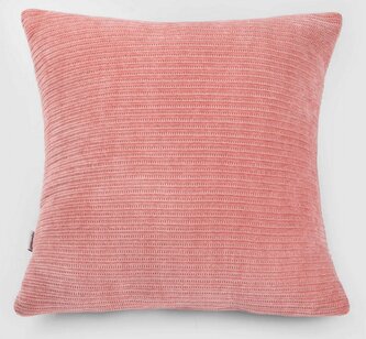 Dekorační polštář s výplní | CHENILLE | žinylka růžová | 45x45 cm | 897431 Homla
