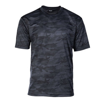 Mil-Tec - Koszulka termoaktywna - Dark Camo - 11013580 - L