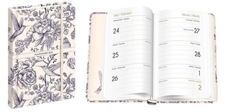 Kalendarz 2025 książkowy A6/96K Mat+UV Elegant