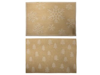 PROSTÍRÁNÍ VÁNOČNÍ 30X45 CM, POLYESTER, ZLATÁ