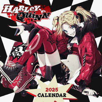 Kalendář 2025 Harley Quinn, 30 x 30 cm
