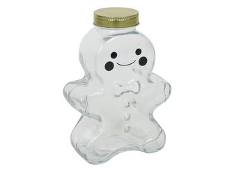 DÓZA SKLENĚNÁ TVAR PERNÍČEK S VÍČKEM